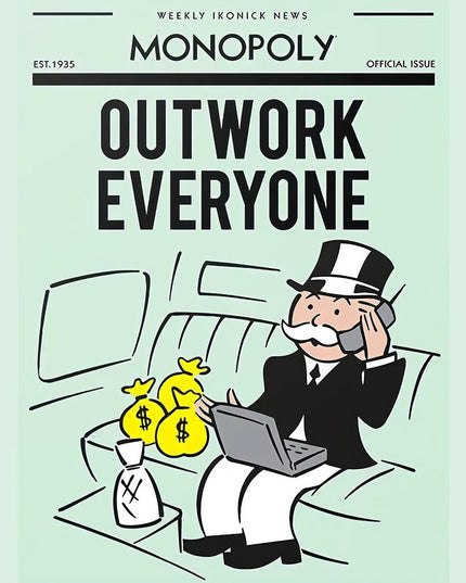 Graffiti Inspiration Alec Monopoly Poster: Eye-Catching Art Print