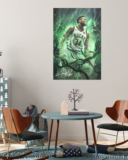 Copy of Michael Jordan - Victory Cigar Moment Art Canvas Print Wall Poster