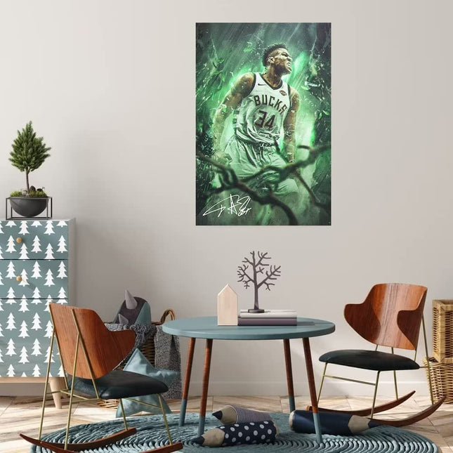 Copy of Michael Jordan - Victory Cigar Moment Art Canvas Print Wall Poster