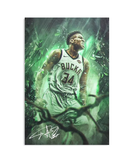 Copy of Michael Jordan - Victory Cigar Moment Art Canvas Print Wall Poster