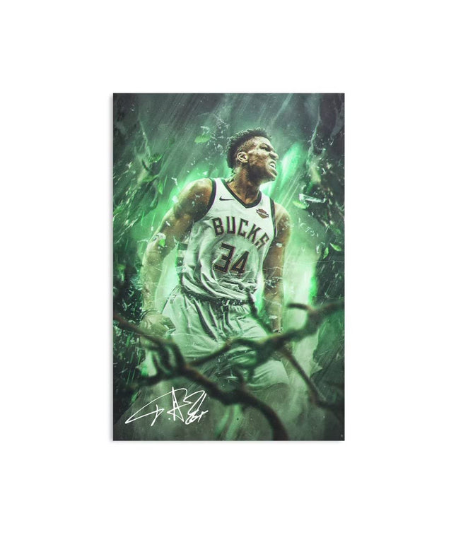 Copy of Michael Jordan - Victory Cigar Moment Art Canvas Print Wall Poster