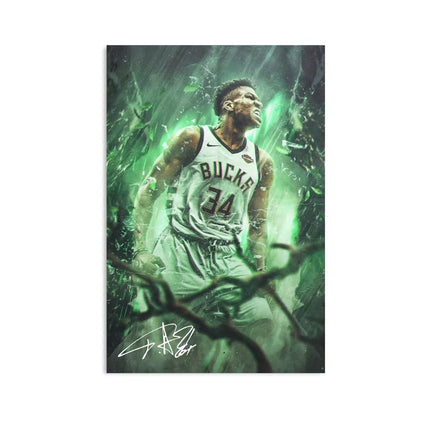 Copy of Michael Jordan - Victory Cigar Moment Art Canvas Print Wall Poster
