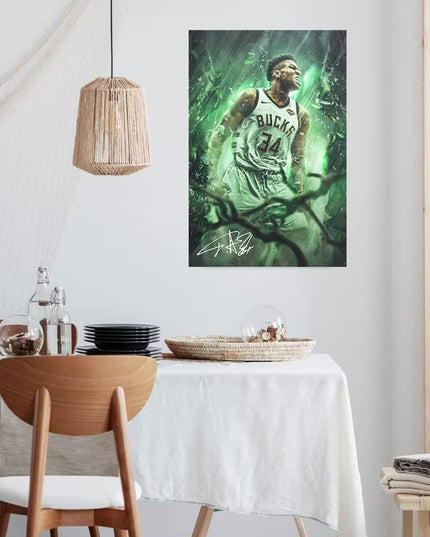 Copy of Michael Jordan - Victory Cigar Moment Art Canvas Print Wall Poster