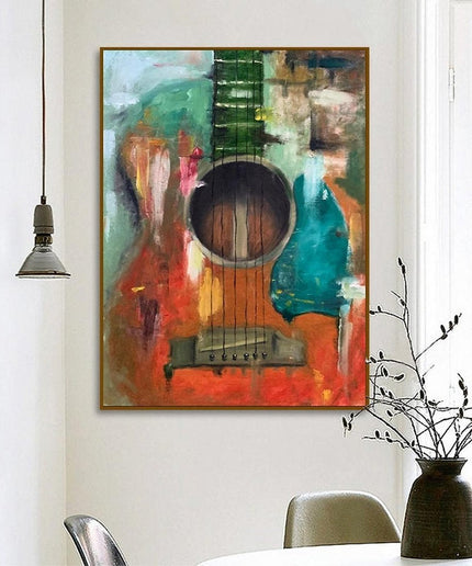 Guitar Music Wall Poster