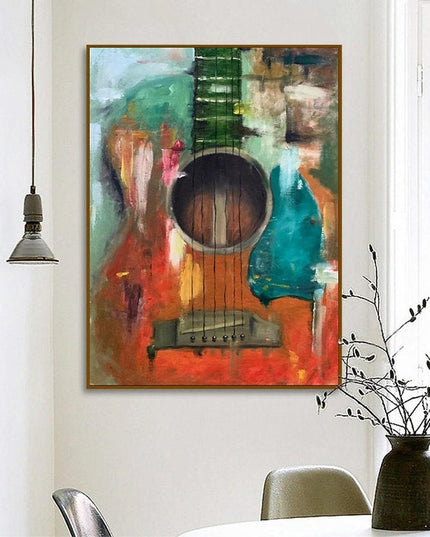 Guitar Music Wall Poster