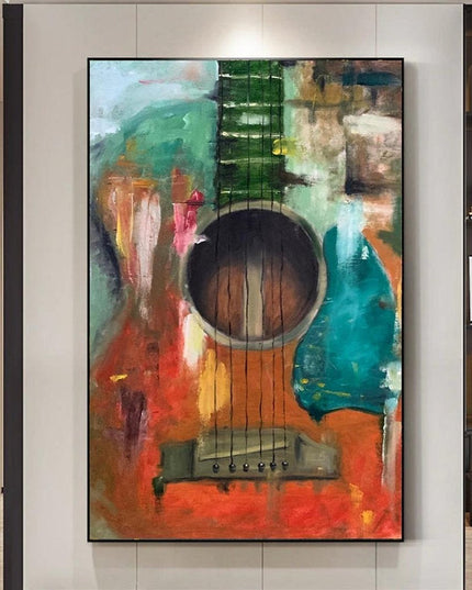 Guitar Music Wall Poster