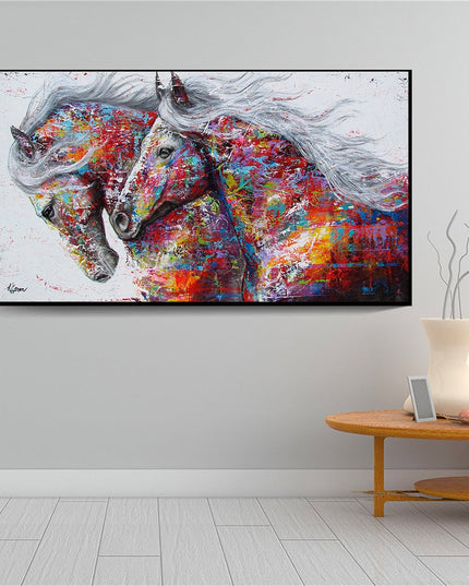 Horse Harmony Wall Poster