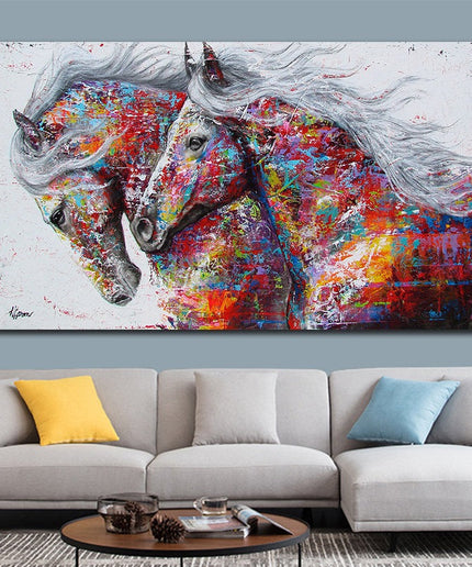 Horse Harmony Wall Poster