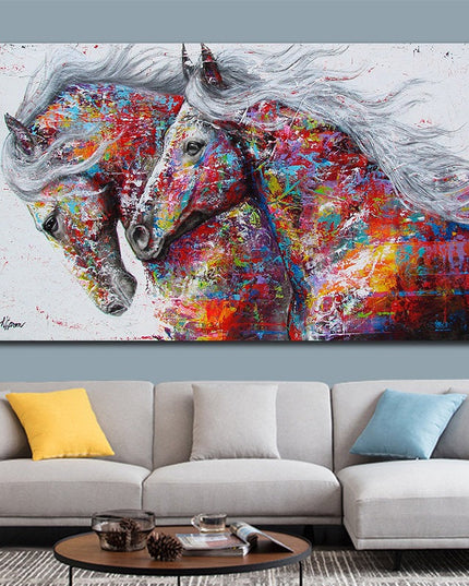 Horse Harmony Wall Poster