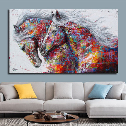 Horse Harmony Wall Poster