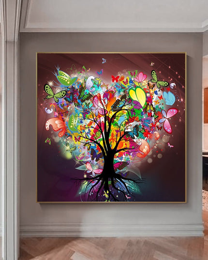 Harmony and Symbolism: Tree of Life by Gustav Klimt Scandinavian Poster 
