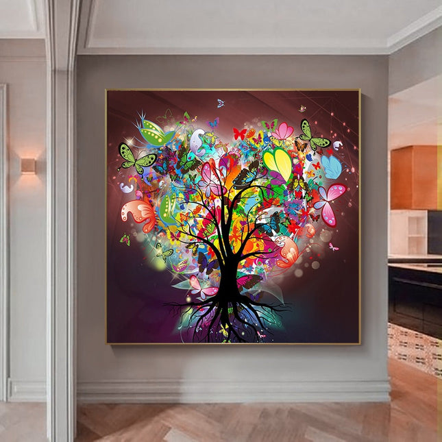 Harmony and Symbolism: Tree of Life by Gustav Klimt Scandinavian Poster 