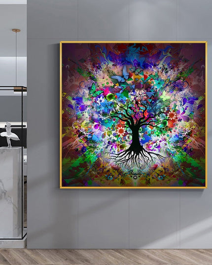Harmony and Symbolism: Tree of Life by Gustav Klimt Scandinavian Poster 