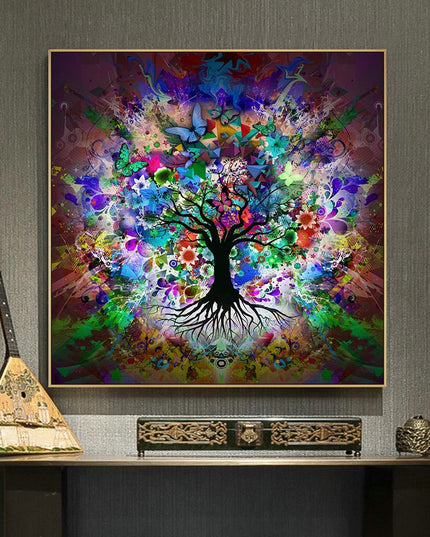 Harmony and Symbolism: Tree of Life by Gustav Klimt Scandinavian Poster 