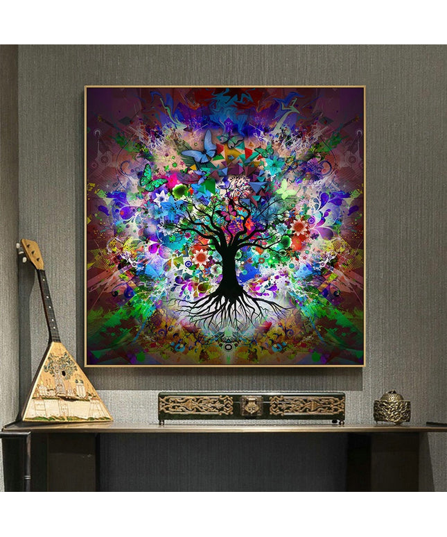 Harmony and Symbolism: Tree of Life by Gustav Klimt Scandinavian Poster 