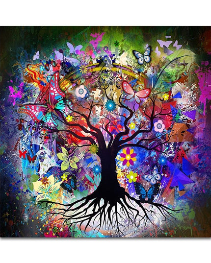 Harmony and Symbolism: Tree of Life by Gustav Klimt Scandinavian Poster 