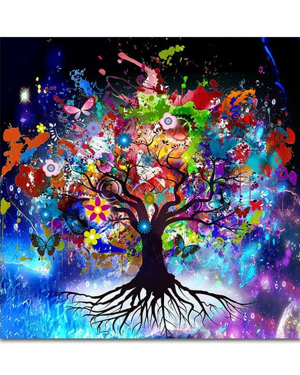 Harmony and Symbolism: Tree of Life by Gustav Klimt Scandinavian Poster 