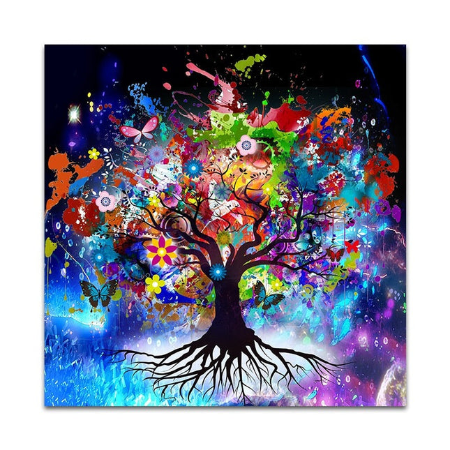 Harmony and Symbolism: Tree of Life by Gustav Klimt Scandinavian Poster 