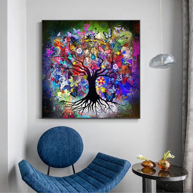 Harmony and Symbolism: Tree of Life by Gustav Klimt Scandinavian Poster 