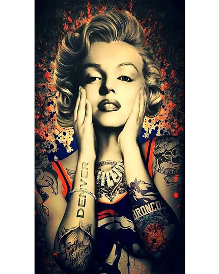 Iconic Marilyn Monroe Canvas Print: Timeless Wall Art