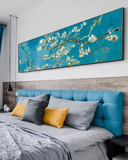 Impressionist - Almond Blossom Flowers By Van Gogh Oil Canvas Poster Wall Poster