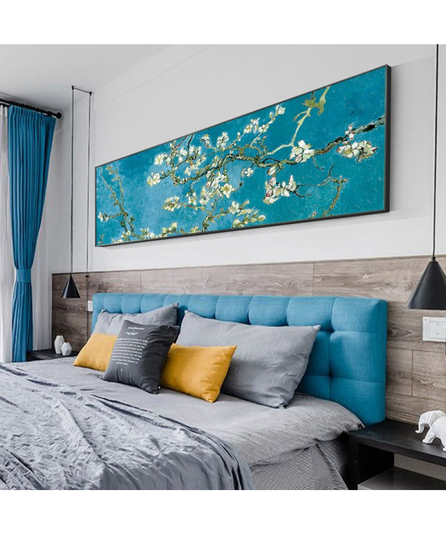 Impressionist - Almond Blossom Flowers By Van Gogh Oil Canvas Poster Wall Poster
