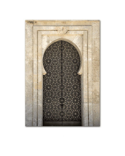 Islamic Elegance Architecture Canvas Wall Art: Elegant Home Decor