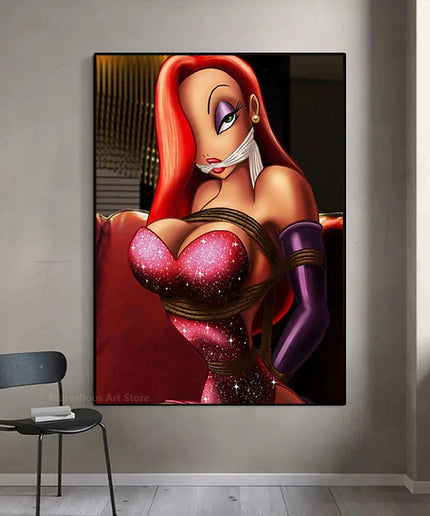 Jessica Rabbit: Who Framed Roger Rabbit (1988) Classic Print Wall Poster