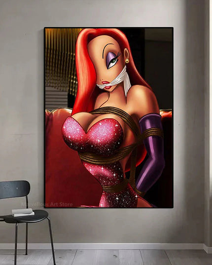 Jessica Rabbit: Who Framed Roger Rabbit (1988) Classic Print Wall Poster
