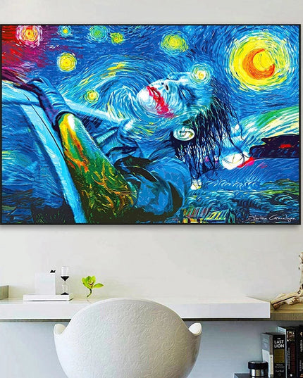 Sunset Wave Wall Poster