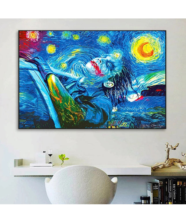 Sunset Wave Wall Poster