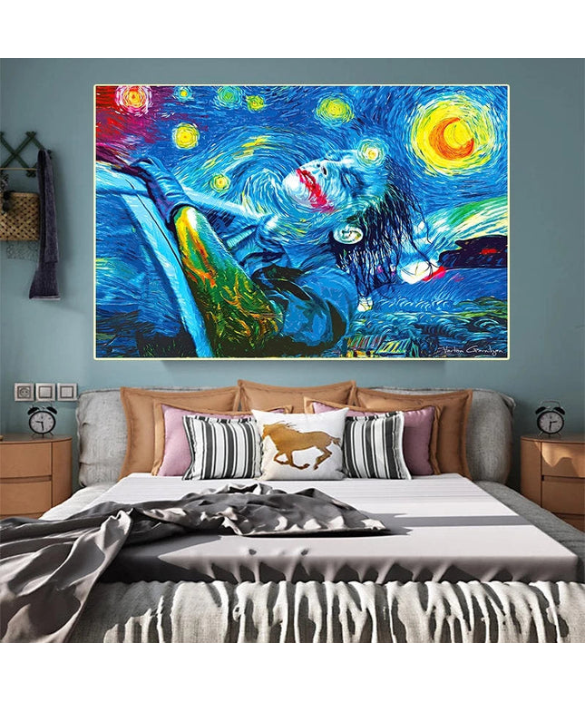 Sunset Wave Wall Poster
