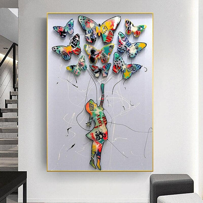 Joy -Banksy Wall Poster