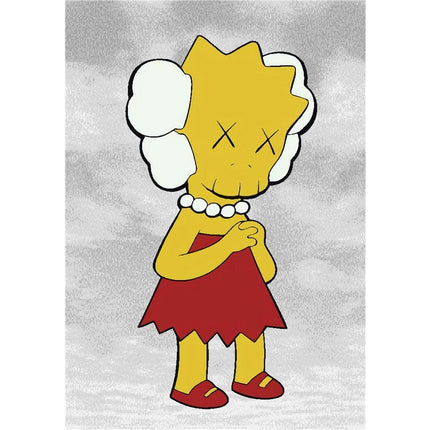 Kaws Canvas Poster - Perfect for Art Lovers