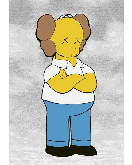 Kaws Canvas Poster - Perfect for Art Lovers