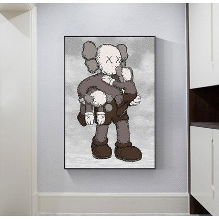 Kaws Canvas Poster - Perfect for Art Lovers
