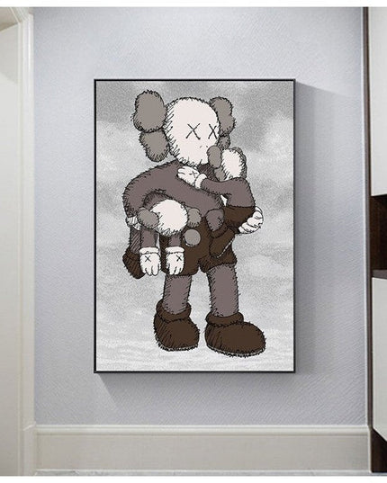 Kaws Canvas Poster - Perfect for Art Lovers