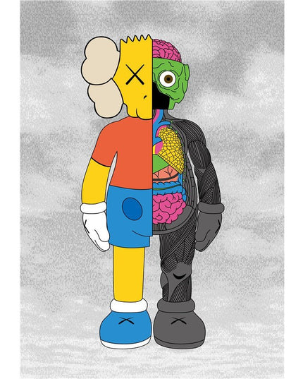 Kaws Canvas Poster - Perfect for Art Lovers