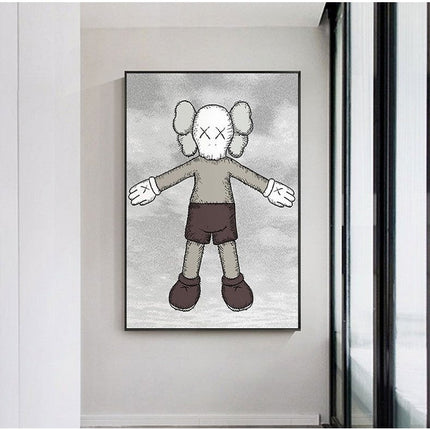 Kaws Canvas Poster - Perfect for Art Lovers