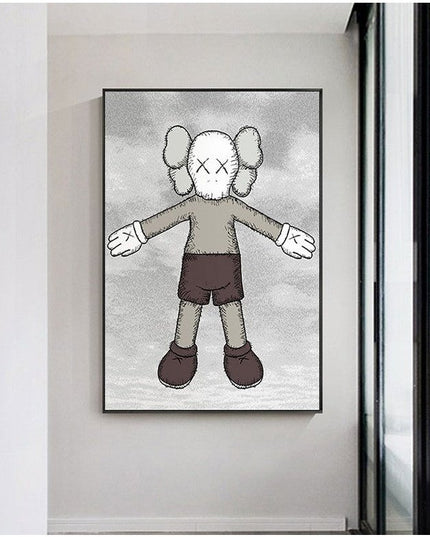 Kaws Canvas Poster - Perfect for Art Lovers