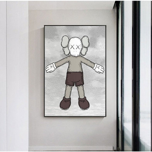 Kaws Canvas Poster - Perfect for Art Lovers