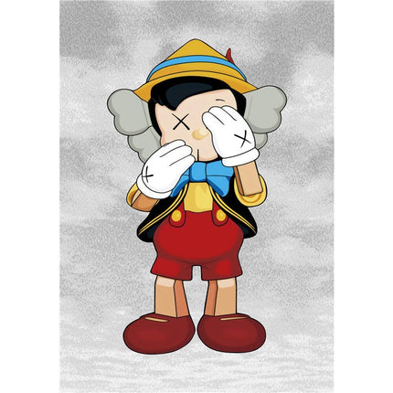 Kaws Canvas Poster - Perfect for Art Lovers