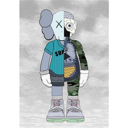 Kaws Canvas Poster - Perfect for Art Lovers
