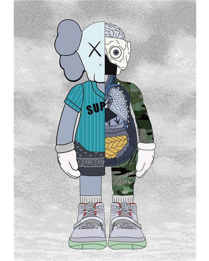 Kaws Canvas Poster - Perfect for Art Lovers
