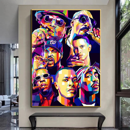 Rap Legends Wall Poster