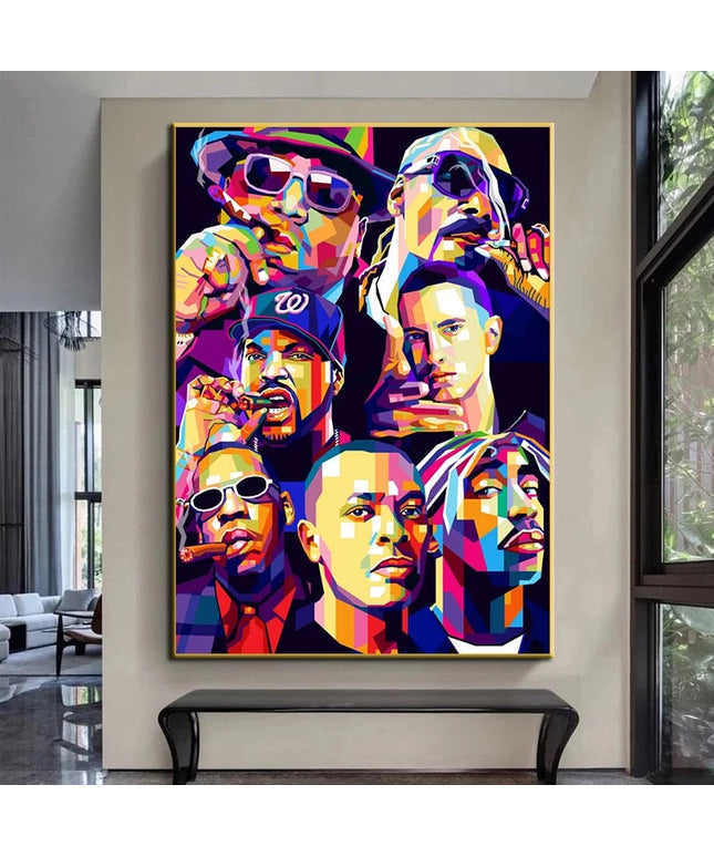 Rap Legends Wall Poster