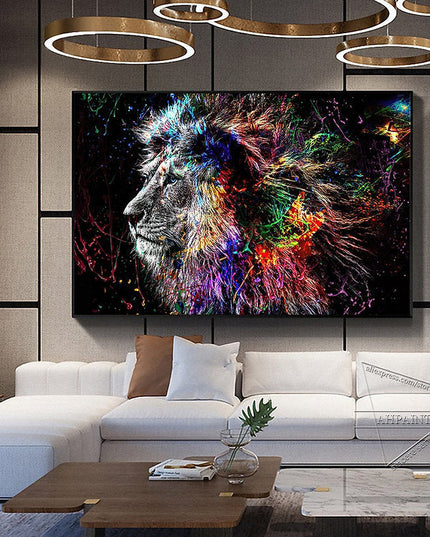 Lion Playground Wall Poster