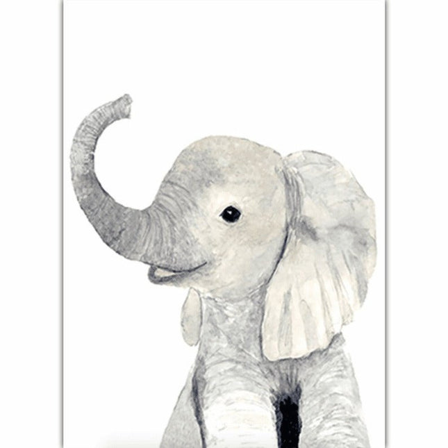 Lively Nursery Print - Fun and Colorful Way to Decorate Your Baby's Room