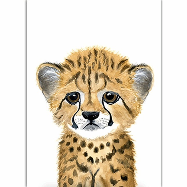 Lively Nursery Print - Fun and Colorful Way to Decorate Your Baby's Room