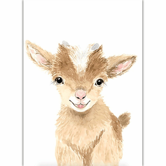 Lively Nursery Print - Fun and Colorful Way to Decorate Your Baby's Room
